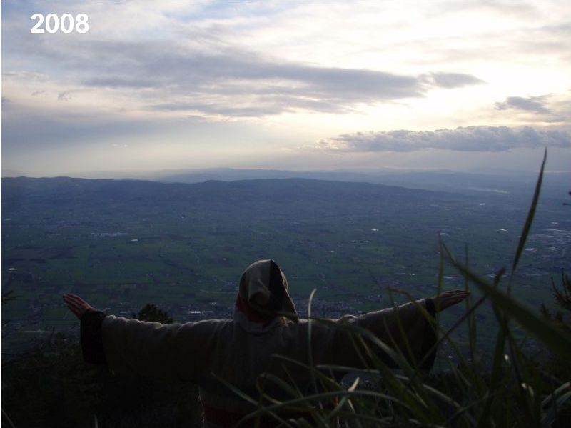 Monte Subasio, Františkovy hory nad Assisi. Itálie (2008).