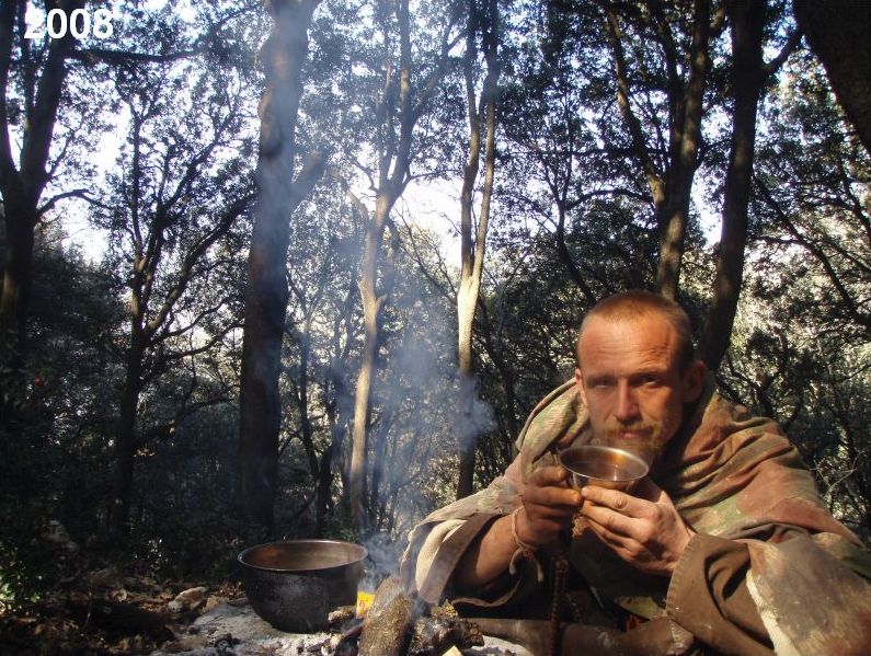Františkova poustevna Eremo Delle Carcery nad Assisi. Itálie (2008).
