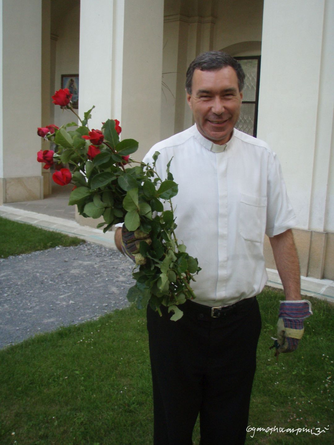 P. Juraj Dubec ve Křtinách. Foto: Marek Gyaneshwarpuri (2008).
