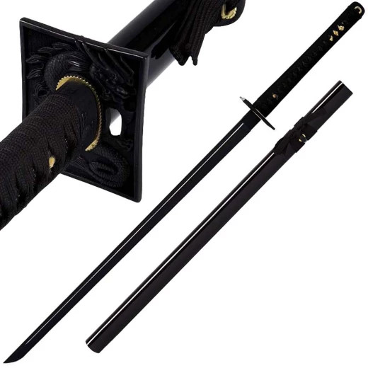 Meč ninjutsu "Shadow Dragon" není jen dekorace pro můj oltář. Je to skutečný meč použitelný k boji ostrý jako nůž!