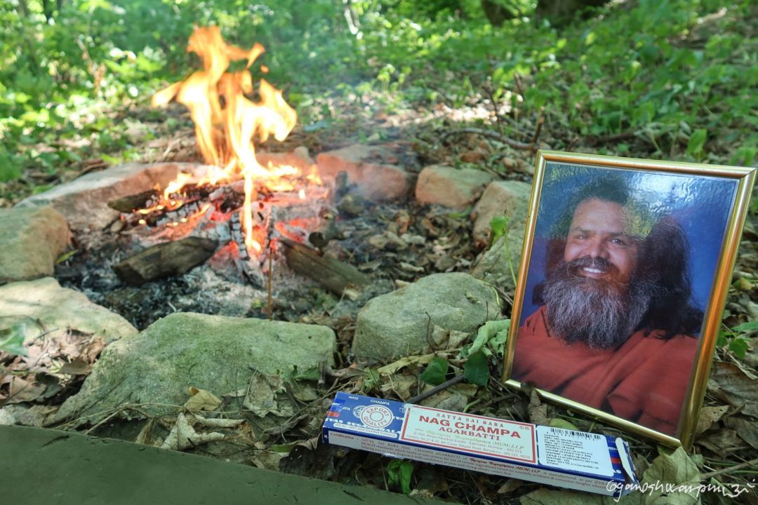 Na poustevně Gangotri ve Střílkách.