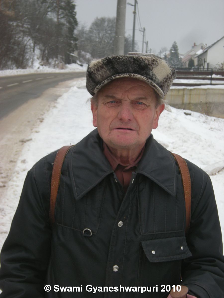 Speleolog Jan Hynšt z Ochoze u Brna (2010). 